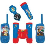 Kit d'aventurier pat' patrouille - talkie - walkies, jumelles, lampe torche et boussole bleu Kit d'aventurier pat' patrouille - talkie - walkies, jumelles, lampe torche et boussole bleu