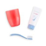 Kit brosse  dents pour poupe ma corolle multicolore