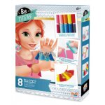 Kit cratif - bijoux pompons bleu