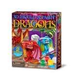 Kit moulage - dragons 3d - version en multicolor Kit moulage - dragons 3d - version en multicolor
