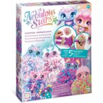 Kit porte - cl  fabriquer animoulous  pompons multicolore