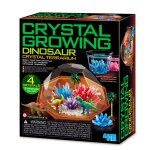 Kit scientifique cre un monde de dinosaures et de cristaux multicolor