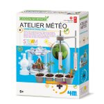 Kit scientifique m�t�o exp�rimente �clairs, nuages et vents multicolor