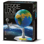 Kit scientifique mod�le terre et lune lumineux � construire multicolor