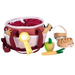 Kit de soins pour chevaux rouge