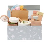 Kit spa en bois kid's hub gris - bleu, beige, vert
