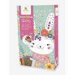 Kit stick & fun - mini mosa�ques animaux doux enfant multicolore