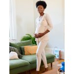 Kit valise maternit maman / bb grossesse et allaitement beige chin