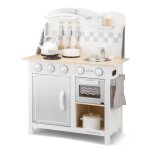 Kitchenette bon app�tit blanche argent blanc
