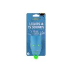 Klaxon et lumiere pour velo et trottinette nano bleu / vert