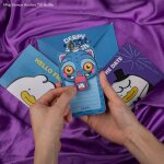 Kpop demon hunters set de papier � lettres rumi & jinu multicolore