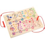 Labyrinthe magn�tique chiffres beige