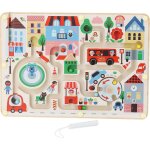 Labyrinthe magnétique ma petite ville beige Labyrinthe magnétique ma petite ville beige