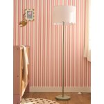 Lampadaire en m�tal feston vert sauge