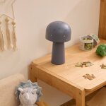 Lampe abat - jour ajour� �toiles - starry bleu