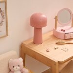 Lampe abat - jour ajour� �toiles - starry rose
