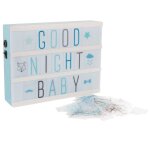 Lampe bo�te lumineuse - koro bleu