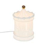 Lampe carrousel blanc