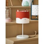 Lampe de chevet renard blanc Lampe de chevet renard blanc
