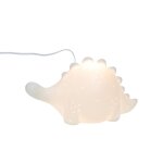 Lampe dino blanc