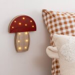 Lampe enfant champignon - luck multicolore