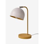 Lampe à poser en métal bicolore cannelle Lampe à poser en métal bicolore cannelle