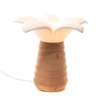 Lampe palmier marron
