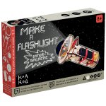 Fabrique une lampe torche beige