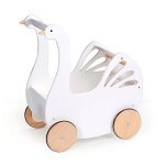 Landeau en bois pour poup�e white