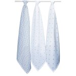 Langes bb en coton bio - hello blanc