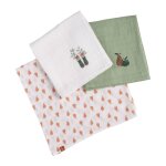 Langes en coton biologique - botanica vert tilleul