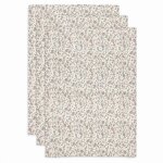 Lange gaze de coton small fleurs retro (3 pcs) en coton multicolore
