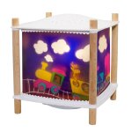 Lanterne magique 2. 0 bluetooth train bleu