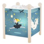 Lanterne magique ballerines - blanc bleu