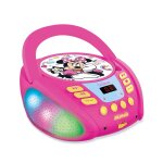 Lecteur cd bluetooth minnie rose