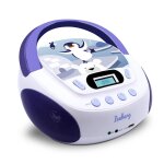 Lecteur cd mp3 enfant avec port usb violet