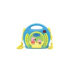 Lecteur cd portable avec 2 microphones peppa pig multicolore