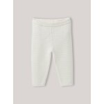 Legging b�b� en coton biologique et laine ecru