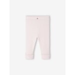 Legging b�b� naissance �volutif rose p�le