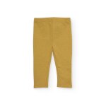 Leggings brillants dors pour bb fille jaune