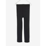 Legging collant fille maille polaire noir