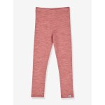 Leggings enfant doubleface leikki soft finkid en laine bois de rose