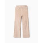 Legging Évasé en velours côtelé beige clair Legging Évasé en velours côtelé beige clair