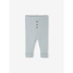 Legging �volutif en tricot b�b� vert d'eau