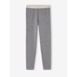 Legging fille ceinture iris�e basics gris chin�