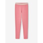 Legging fille ceinture iris�e basics vieux rose