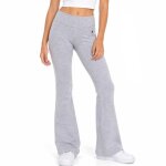Legging fille flare gris