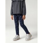 Legging fille imprim� bleu