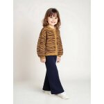 Legging fille large doublé maille polaire marine Legging fille large doublé maille polaire marine