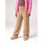 Legging fille large polaire vanille